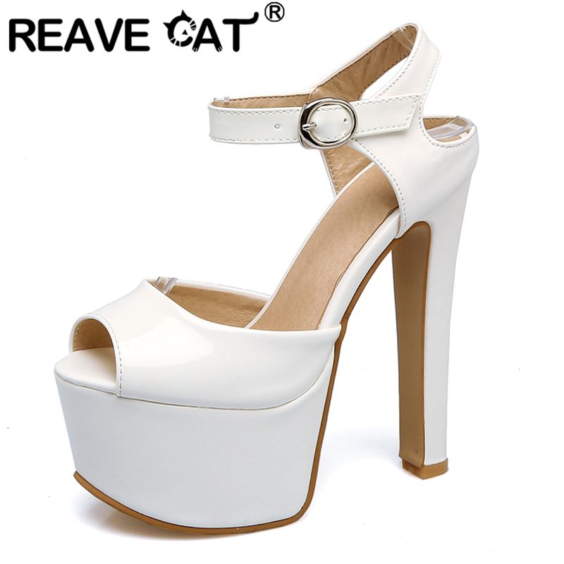 Women'S Shoes Peep Toe - REAVE CAT Модные женские сандалии с