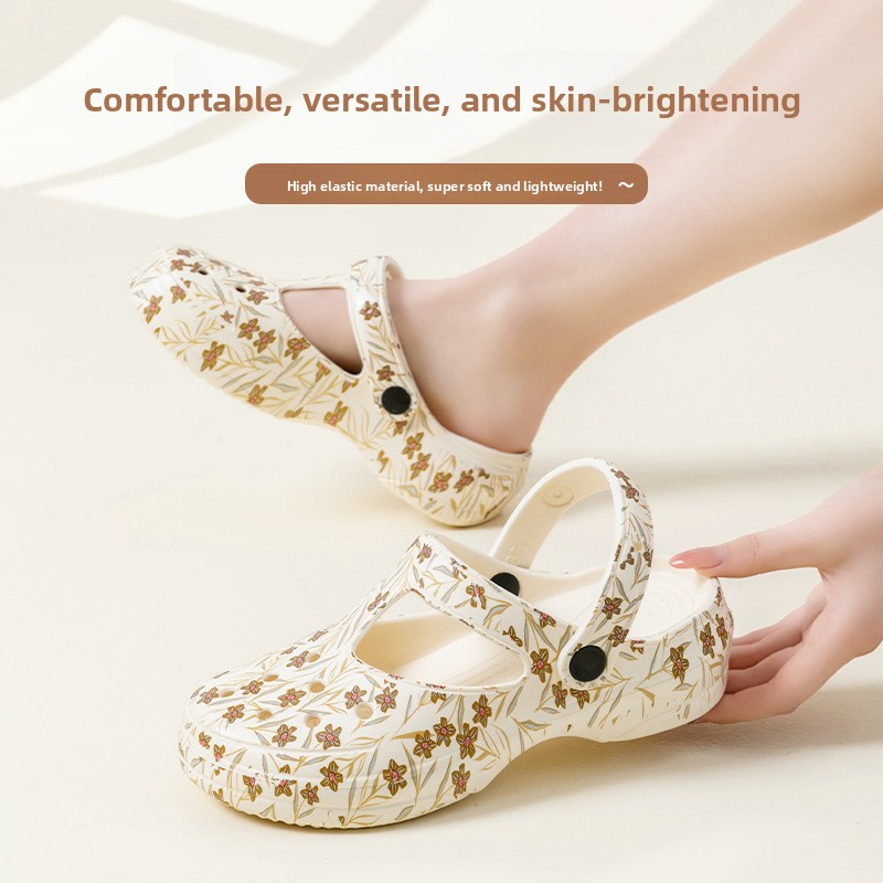 Women'S Shoes Water Resistant - 2026 Модные женские шлепанцы на толстой