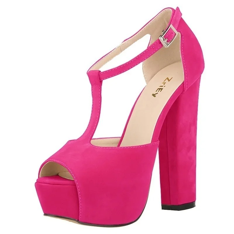Women'S Shoes Peep Toe - Женские сандалии, летние пикантные туфли-лодочки с