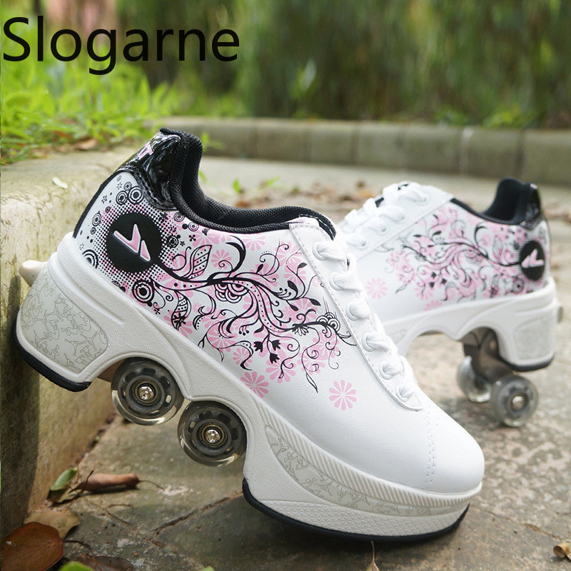 Women'S Shoes - Женские 4-колесные деформирующие роликовые коньки, мужские