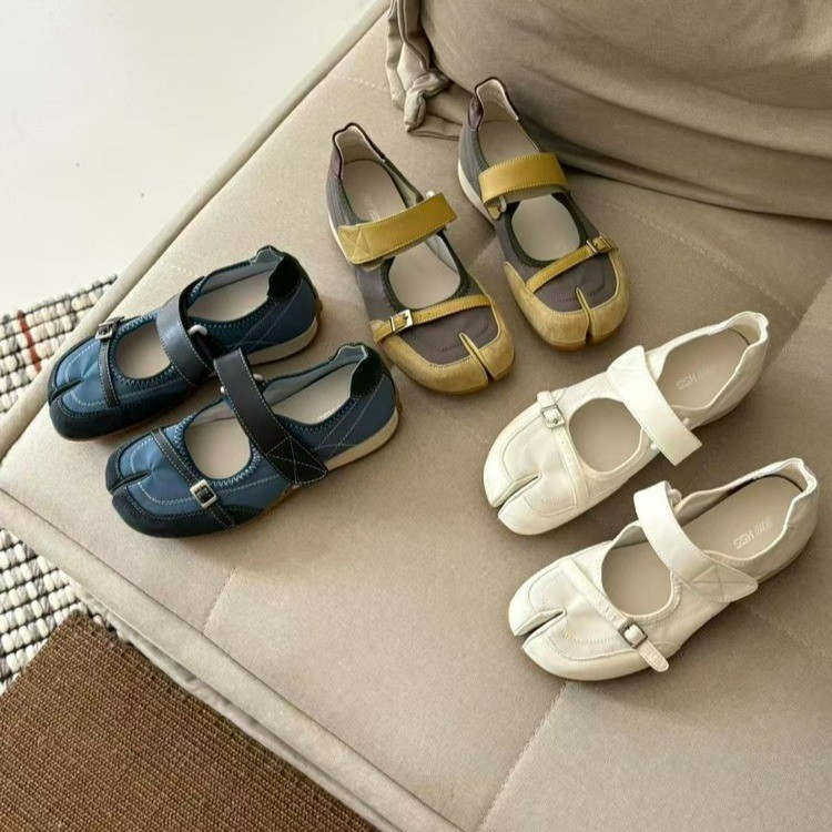 Mary Jane Shoes - Женские туфли Мэри Джейн с раздельным