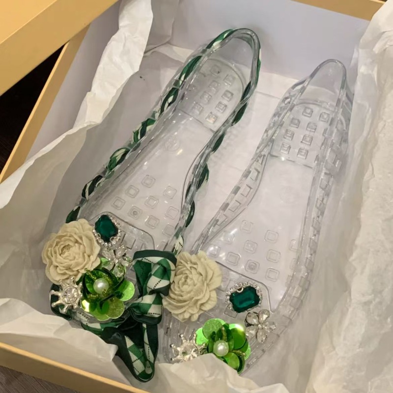 Mary Jane Shoes - Новые стильные босоножки с открытым носком