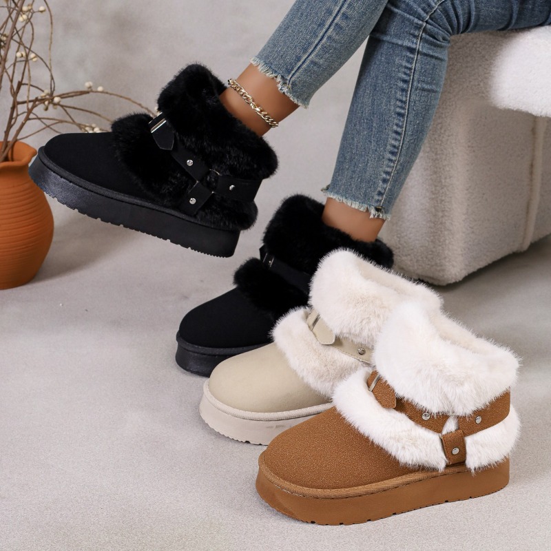 Women'S Shoes Size 12 - Плюшевые зимние ботинки женские 2026: Новинка