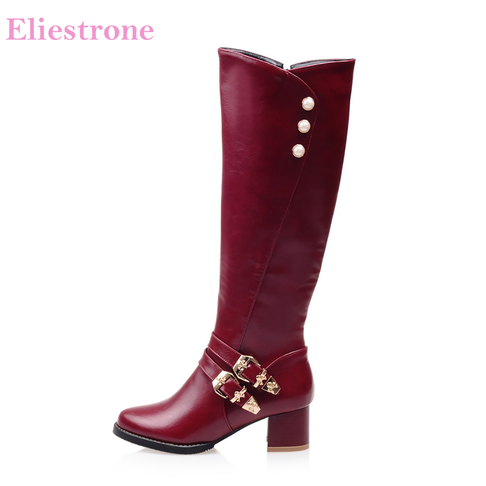 Women'S Shoes Size 12 - Женские мотоциклетные сапоги HL21, красные, черные