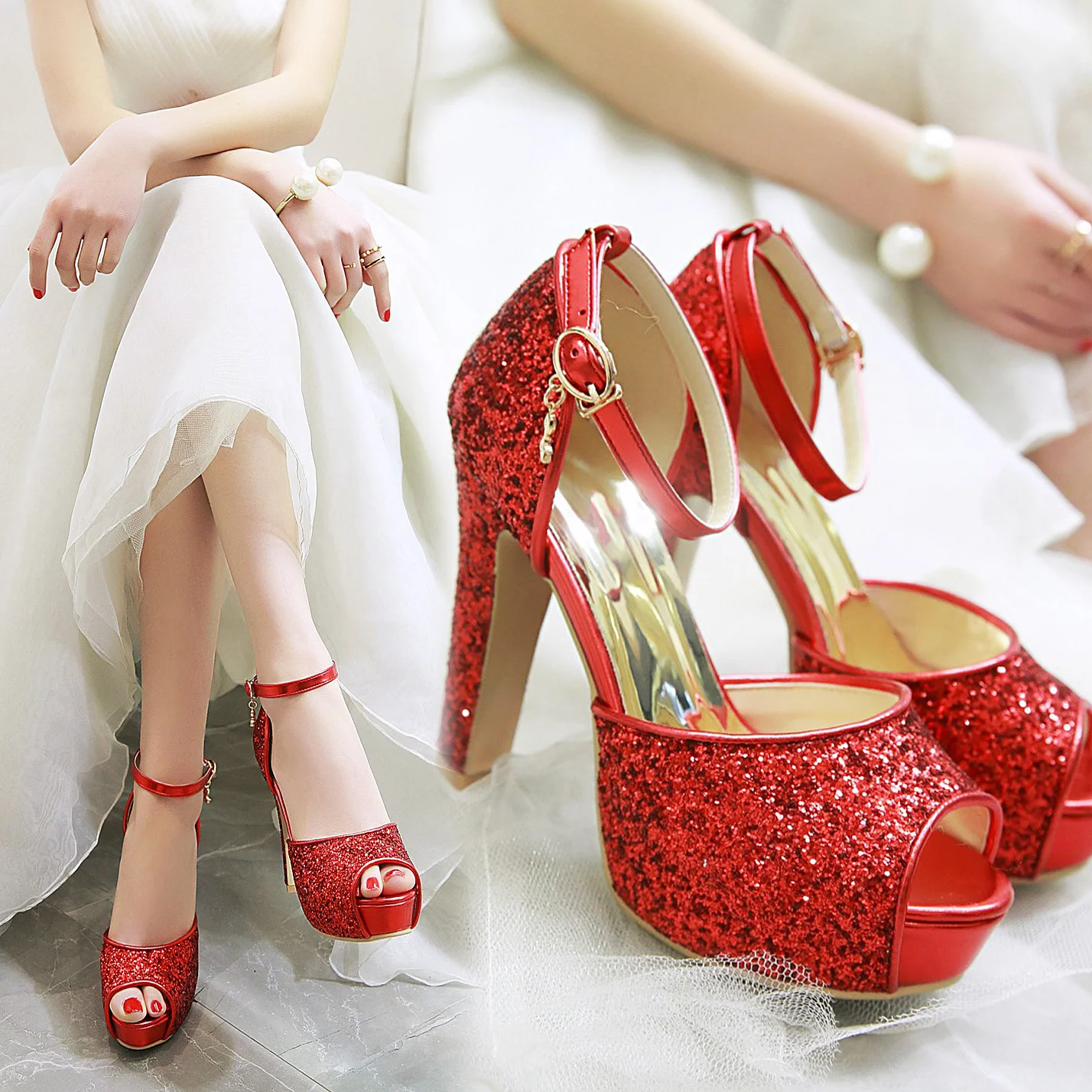 Серебристые летние женские бос – обзор и цена Women'S Shoes Peep Toe