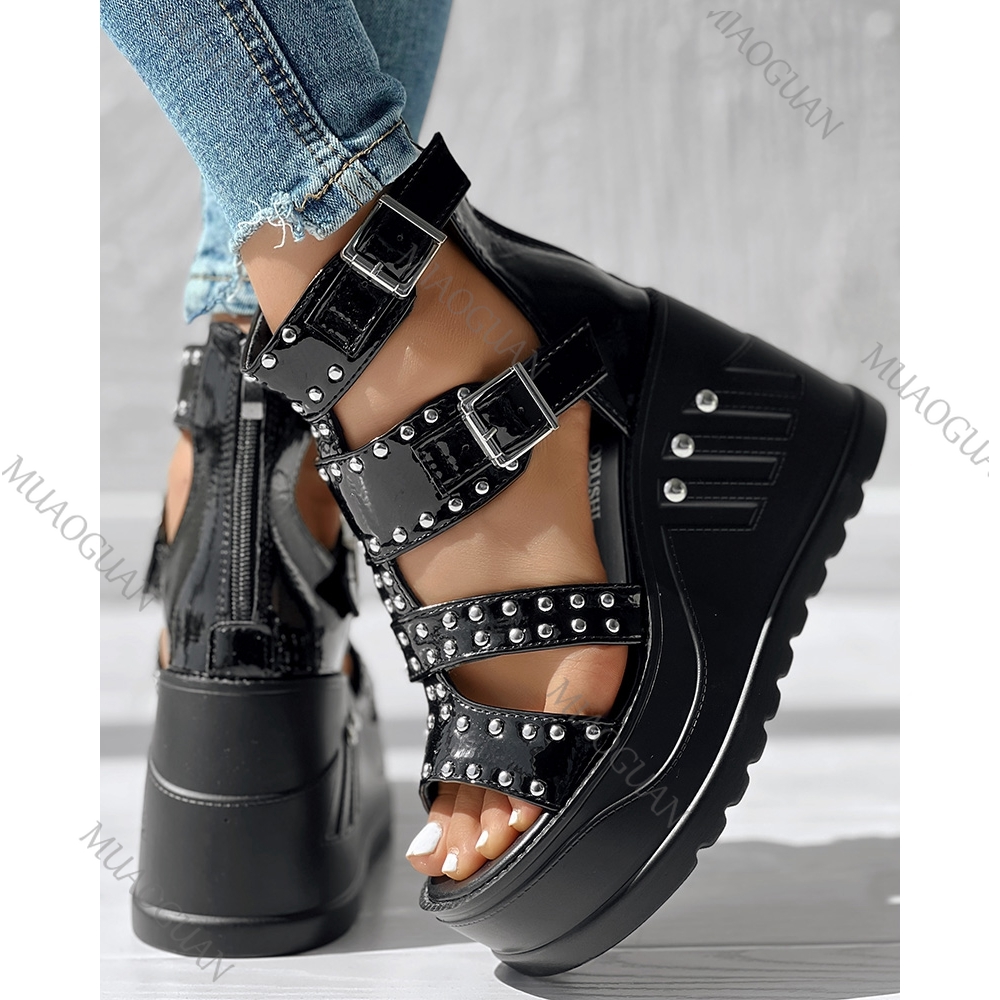 Модные женские черные босоножк – обзор и цена Women'S Shoes Peep Toe