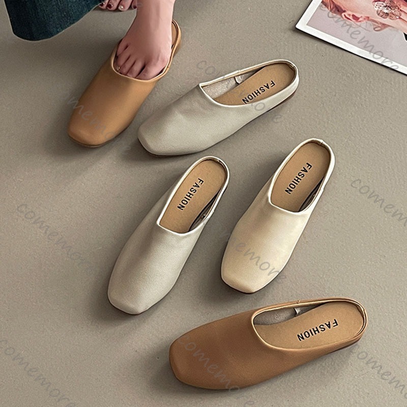 Comemore Ретро полутапочки Bao – обзор и цена Slip On Mule Flat