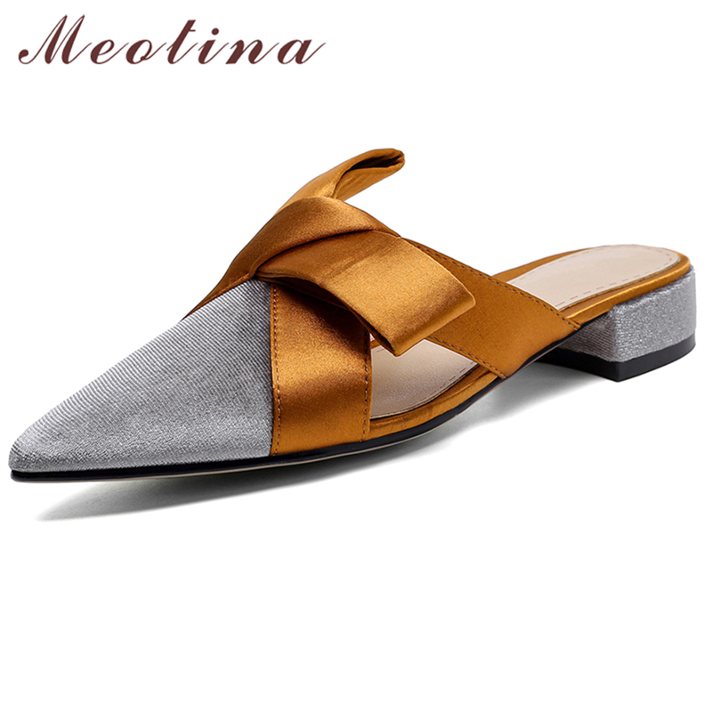 Мюли Meotina женские с заостре – обзор и цена Slip On Mule Flat