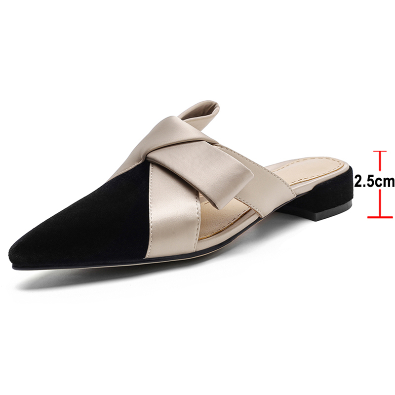 Мюли Meotina женские с заостре – обзор и цена Slip On Mule Flat