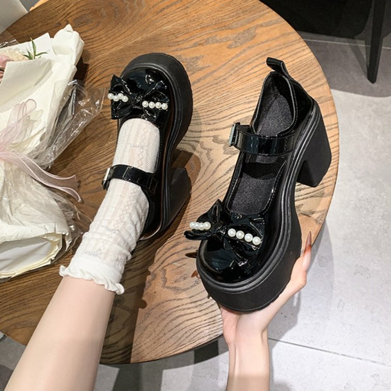 Туфли Лолита 2026: Черные туфл – обзор и цена Mary Jane Shoes