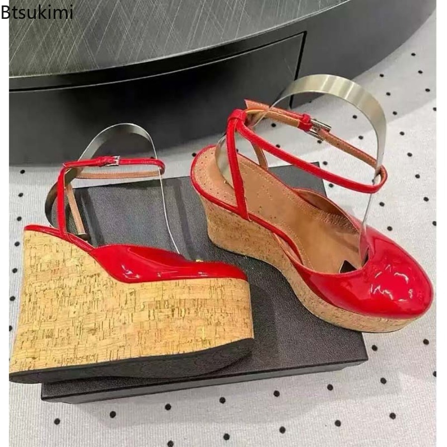 Женские босоножки на танкетке  – обзор и цена Cork Wedge Sandal