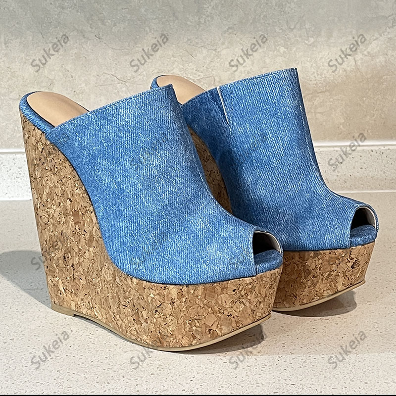 Женские сандалии Sukeia ручной – обзор и цена Cork Wedge Sandal