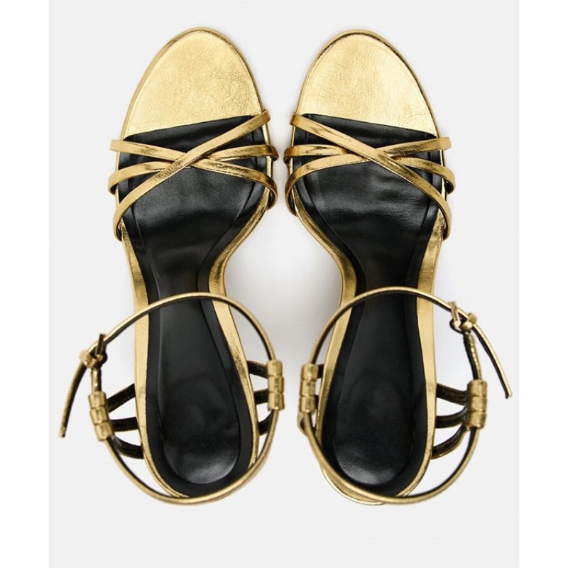Модные минималистичные золотые – обзор и цена Gold Chain Sandal