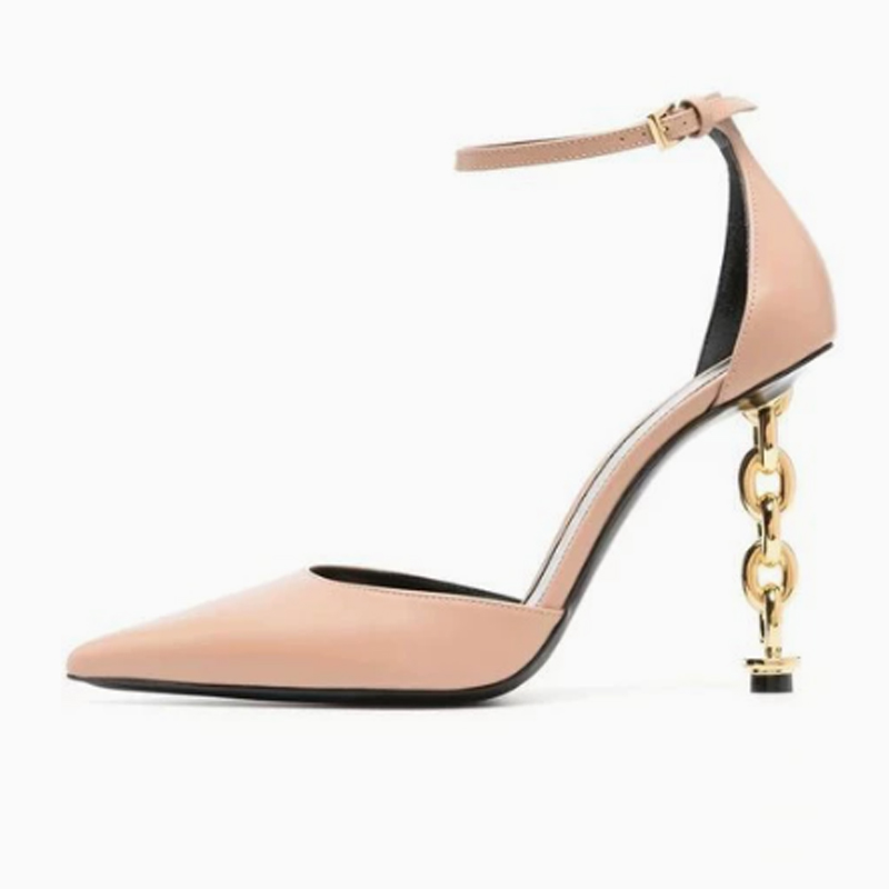 Сексуальные женские босоножки  – обзор и цена Gold Chain Sandal