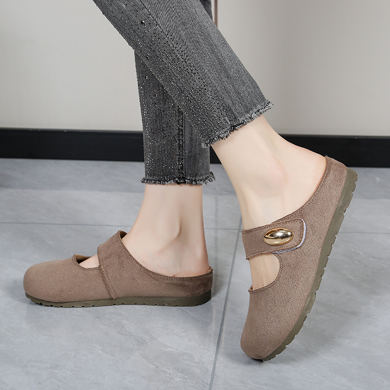 Бесплатная доставка: Женские з – обзор и цена Slip On Mule Flat