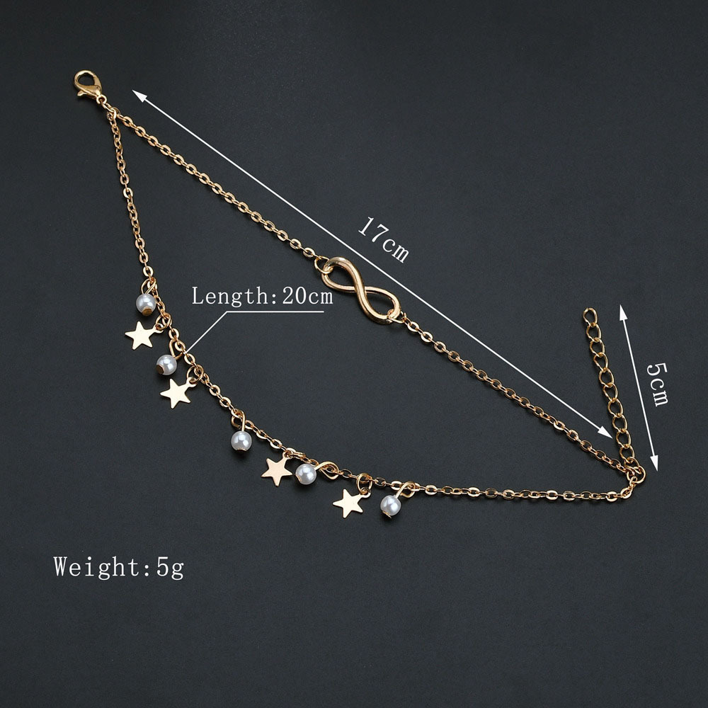 Браслет на лодыжку Женский, Юв – обзор и цена Gold Chain Sandal